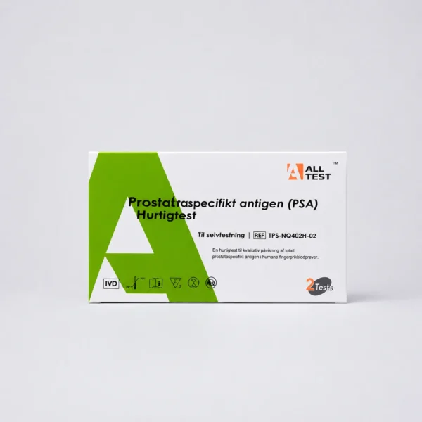 lige på PSA Test – Hjemmetest for Prostata (2 tests)