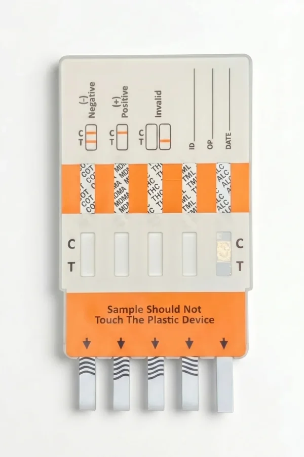 10i1 lodret Multi Narkotest 10-i-1 – Test for 8 Stoffer, Nikotin og Alkohol